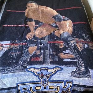 The Rock Throw Blanket